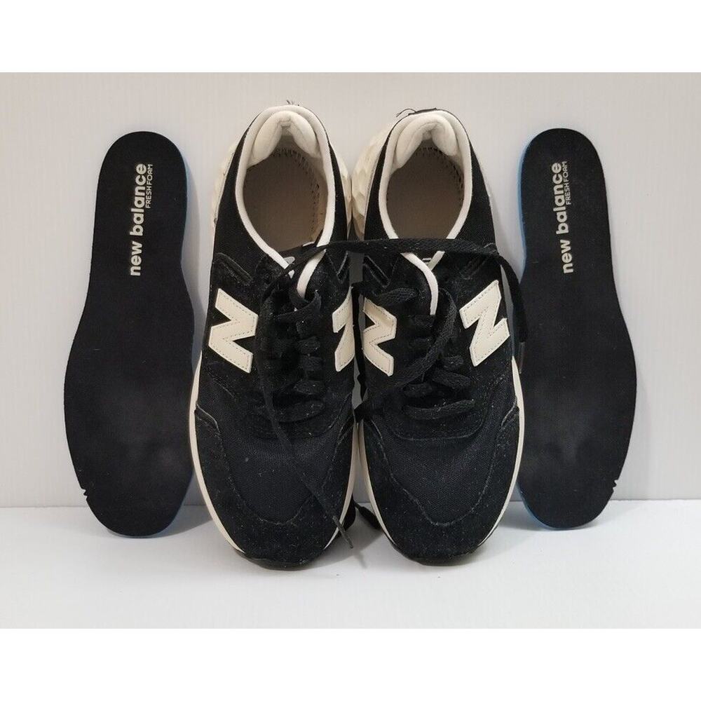 New Balance X 70 Black Running Shoes Sneakers Womens Size 8 B Leather WSX70THB - Picture 9 of 13